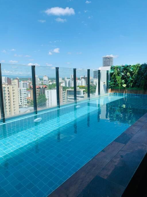 Departamento Con Vista De Lujo Apartman Santa Cruz de La Sierra Kültér fotó
